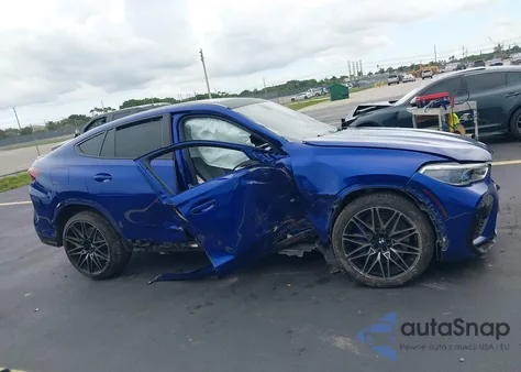 2021 BMW X6 M из США, поврежденный, VIN 5YMCY0C01M9E88629